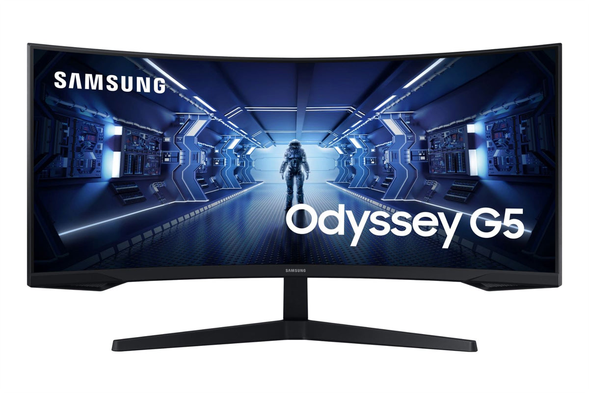 Samsung G Series C34G55TWWU 86.4 cm (34&quot;) 3440 x 1440 pixels UltraWide Quad HD LCD Black Monitor