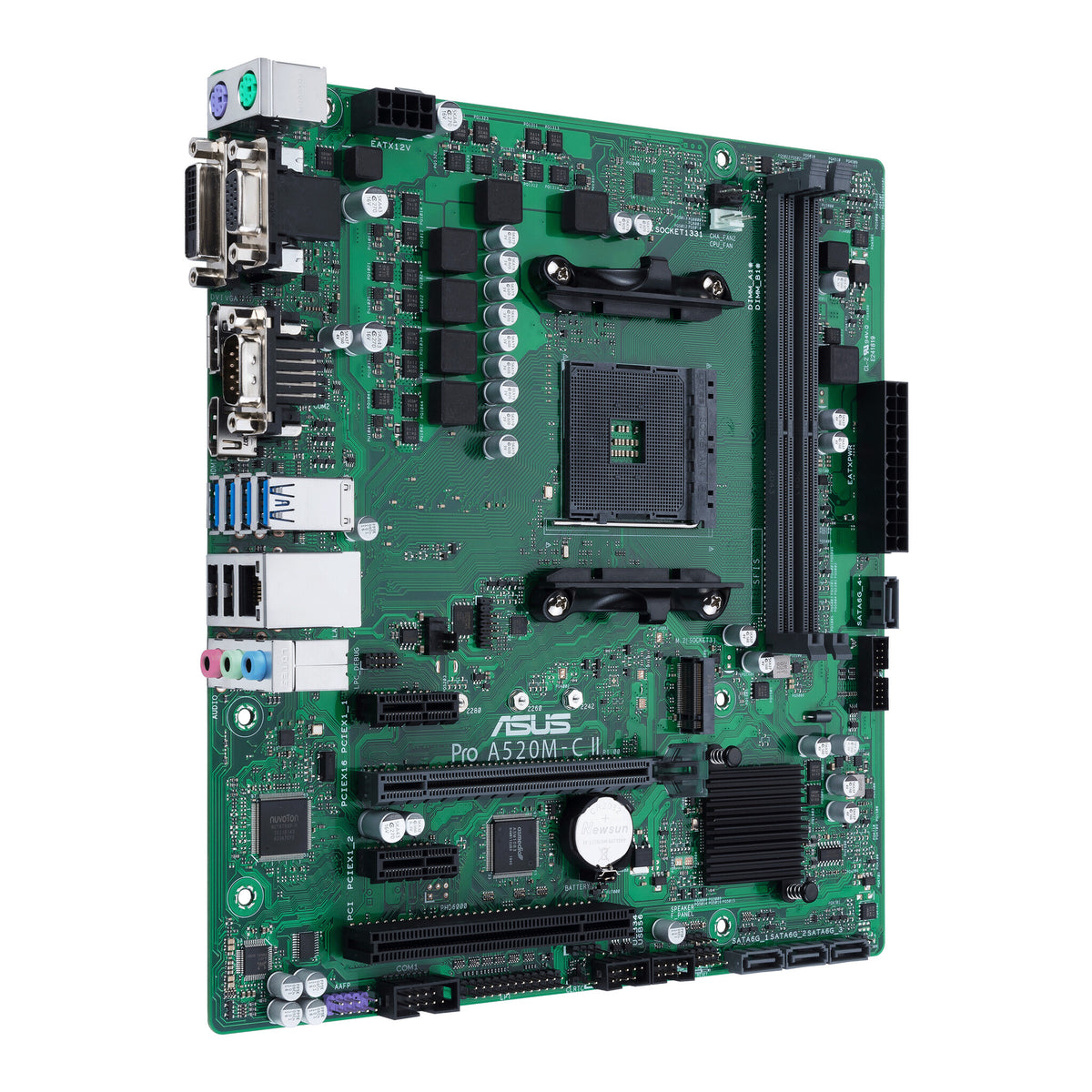 ASUS PRO A520M-C II/CSM micro ATX motherboard - AMD A520 Socket AM4