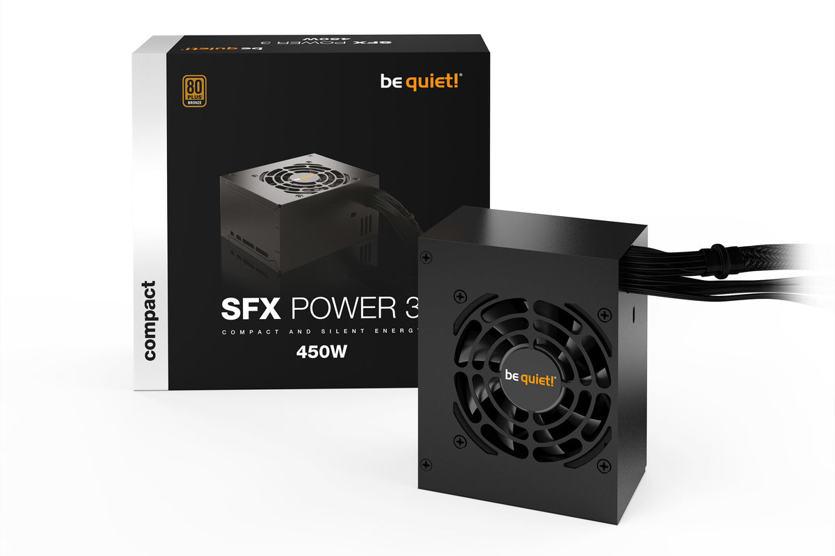 be quiet! SFX POWER 3 - 450W 80+ Bronze Non-Modular Power Supply Unit