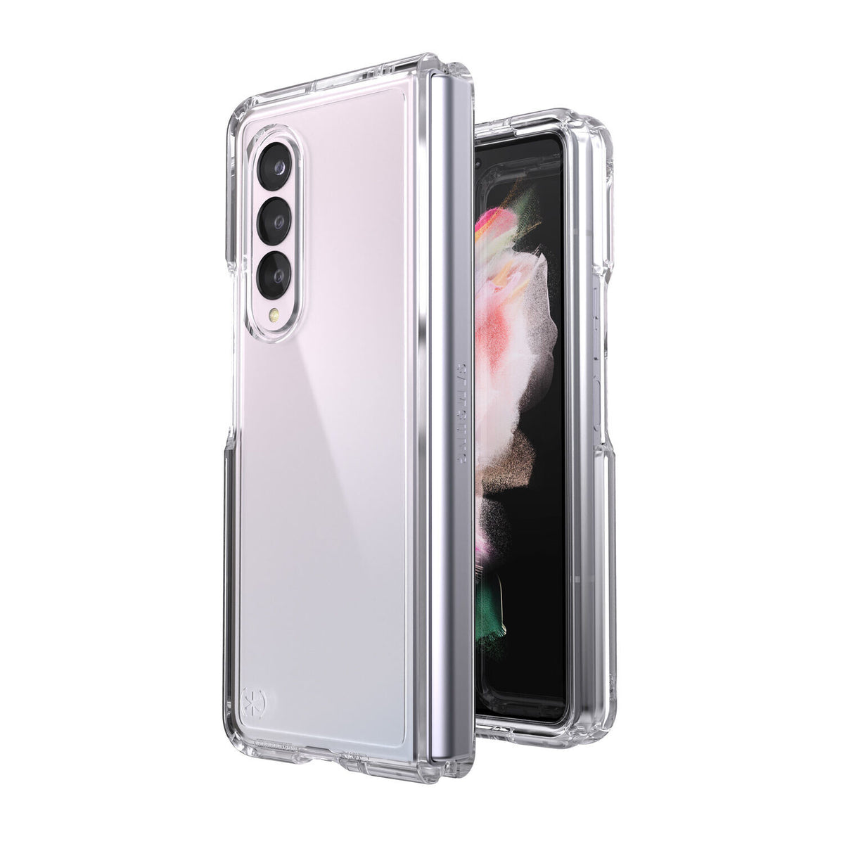 Speck Presidio Perfect Clear Fold for Galaxy Z Fold3 in Transparent