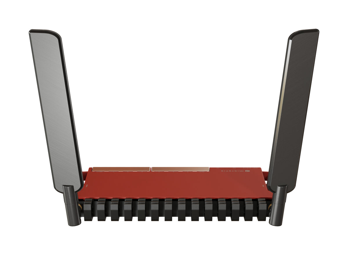 Mikrotik L009UiGS-2HaxD-IN - Gigabit Ethernet Single-band (2.4 GHz) wireless router in Red