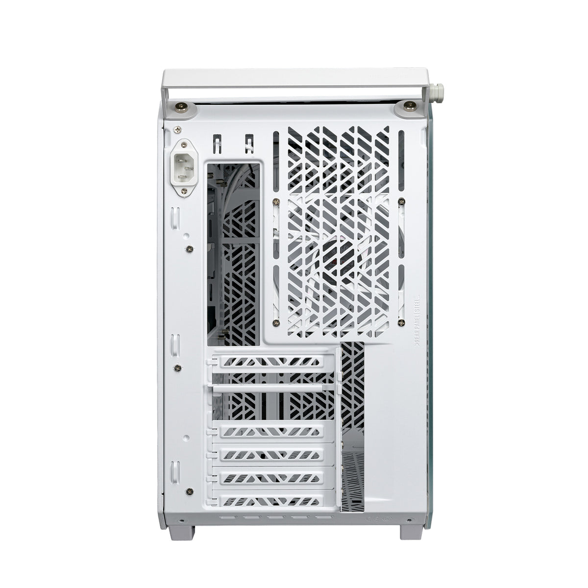 Cooler Master QUBE 500 Flatpack - ATX Mid Tower Case in White