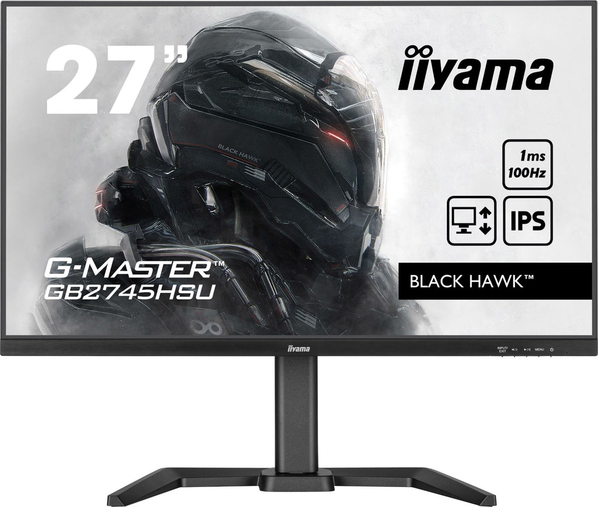 iiyama G-MASTER GB2745HSU-B2 - 68.6 cm (27&quot;) - 1920 x 1080 pixels FHD Monitor