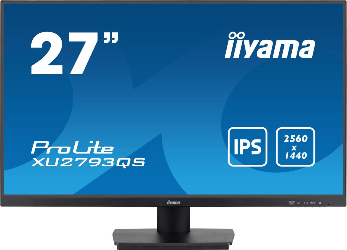 iiyama ProLite XU2793QS-B7 - 68.6 cm (27&quot;) - 2560 x 1440 pixels 4K UHD LED Monitor