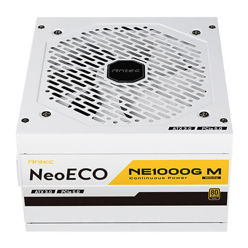Antec Neo ECO NE1000G M - 1000W 80+ Gold Fully Modular Power Supply Unit in White