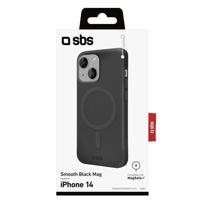 SBS Magsafe mobile phone case for iPhone 14 in Black