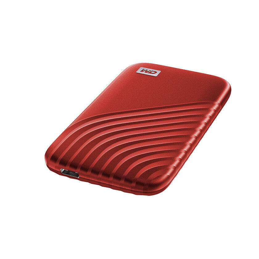 Western Digital My Passport - USB Type-C External SSD in Red - 2 TB