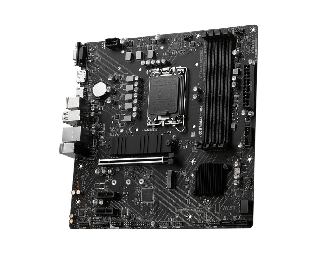 MSI PRO B760M-P DDR4 micro ATX motherboard - Intel B760 LGA 1700