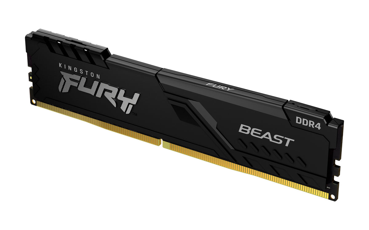 Kingston Technology FURY Beast Black - 16 GB 1 x 16 GB 3200MT/s DDR4 memory module