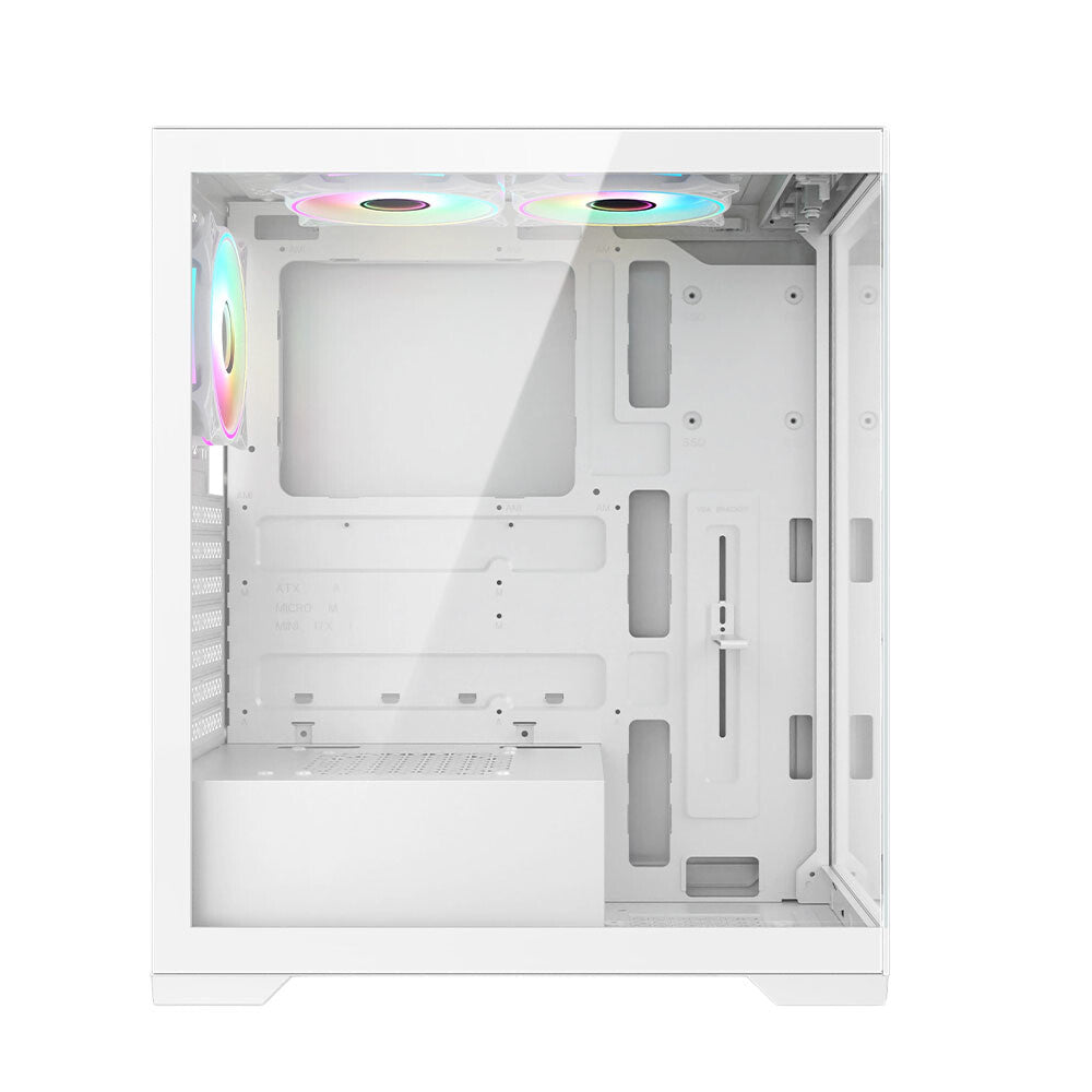 VIDA Vetro - ATX Mid Tower Case in White