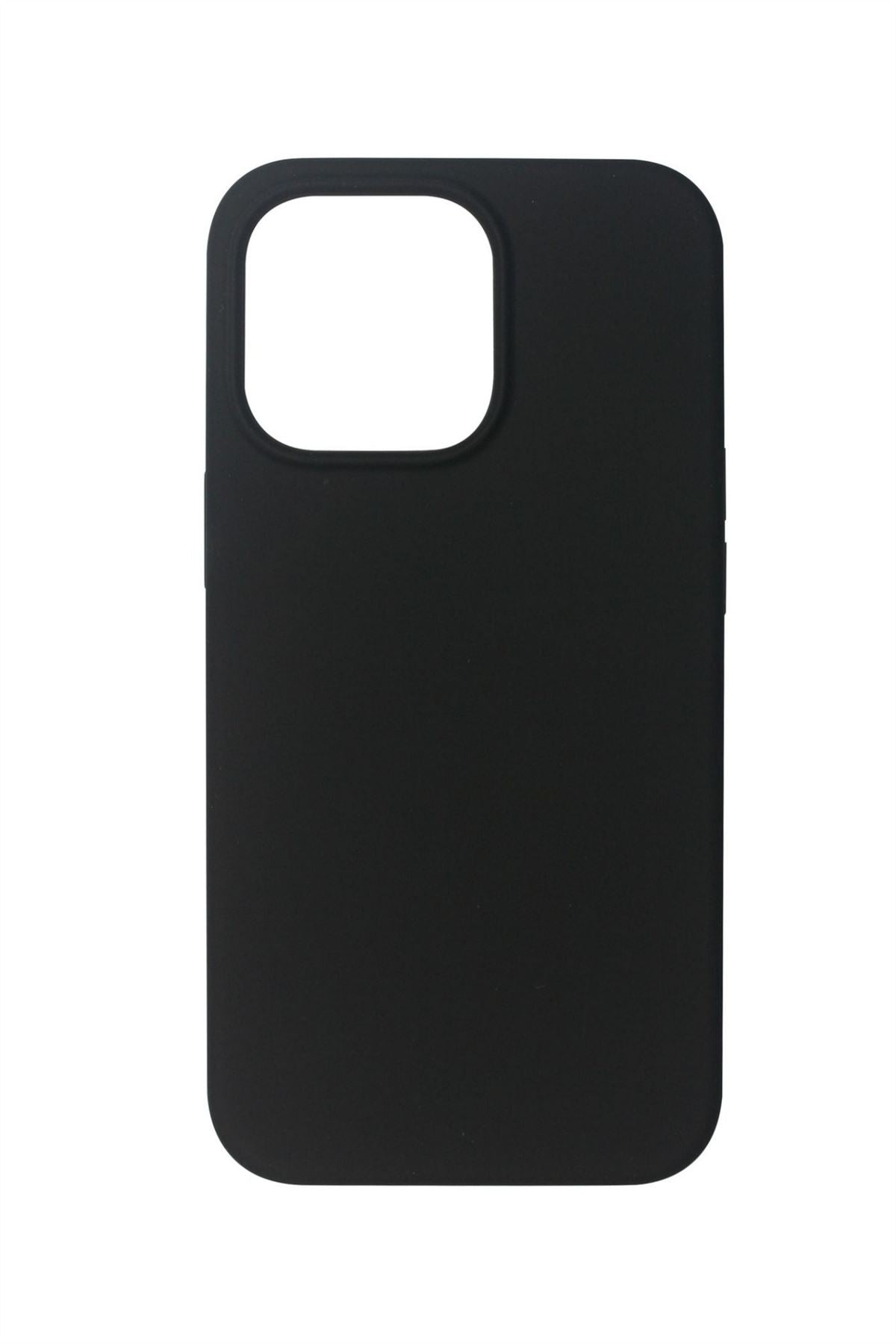 eSTUFF Black silk-touch silicone case for iPhone 13 Pro Max mobile phone case 17 cm (6.7&quot;) Cover