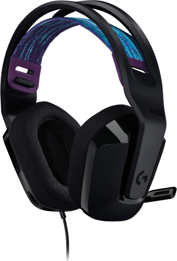 Logitech G - G335 Wired Gaming Headset in Black