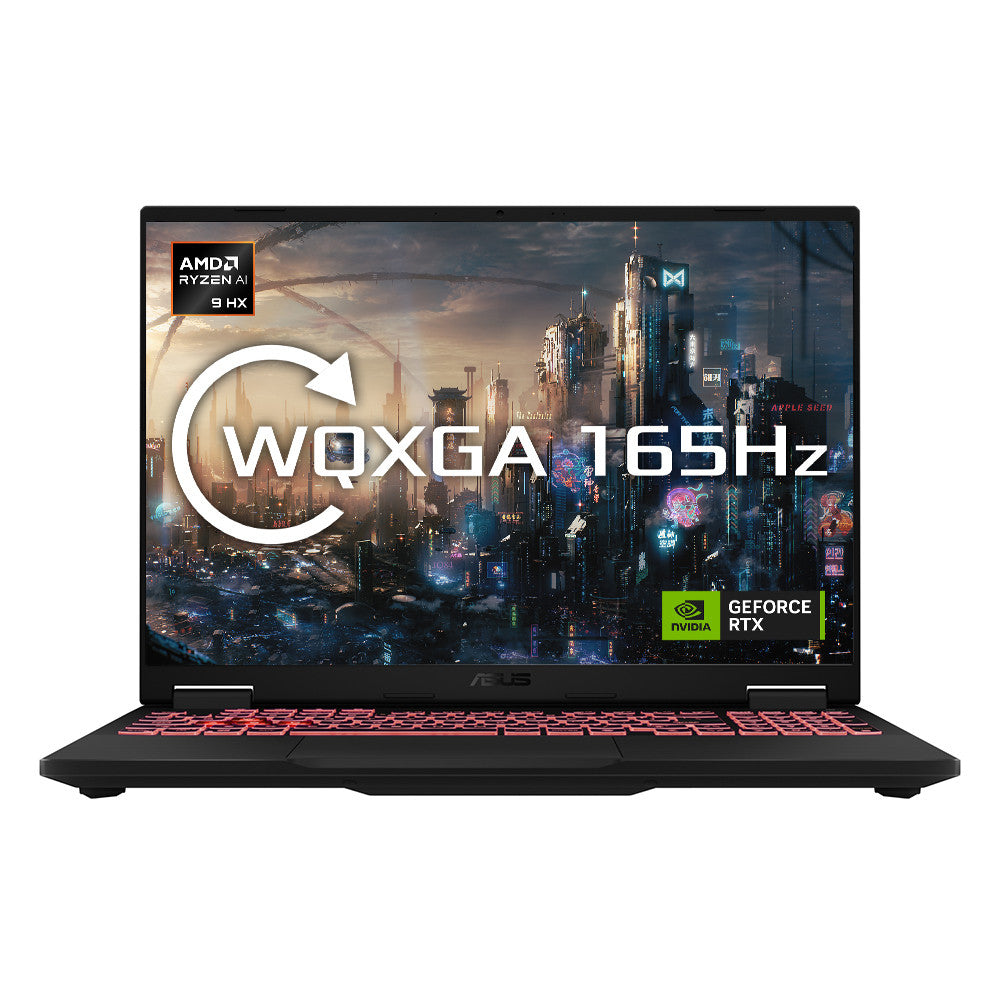 ASUS TUF Gaming A16 Laptop - 40.6 cm (16&quot;) - AMD Ryzen AI 9 370 - 32 GB LPDDR5x-SDRAM - 2 TB SSD - NVIDIA GeForce RTX 4070 - Wi-Fi 6E - Windows 11 Home - Black