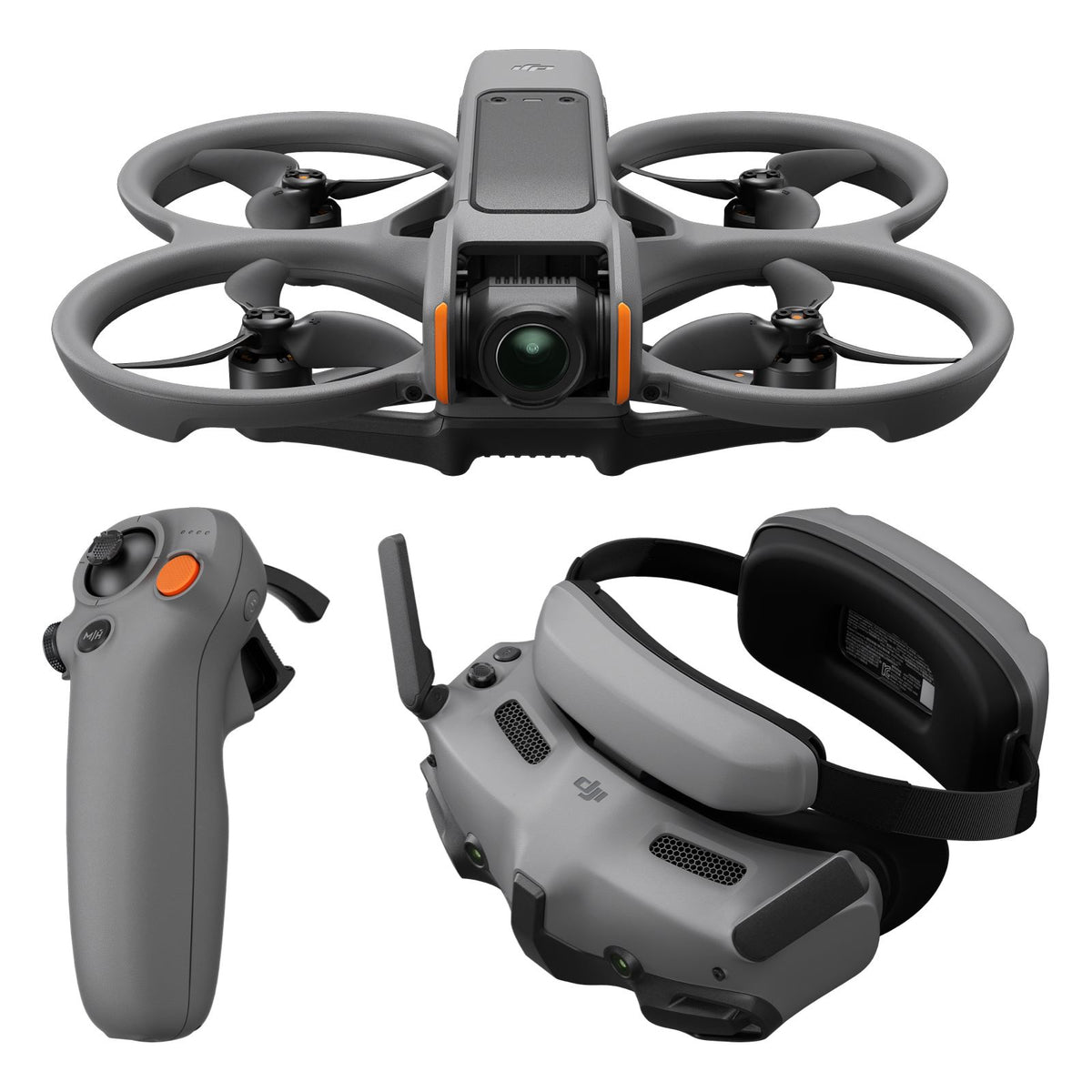 DJI Avata 2 Fly More - 4 Rotor Quadcopter with 12 MP Camera (1 Battery Pack)