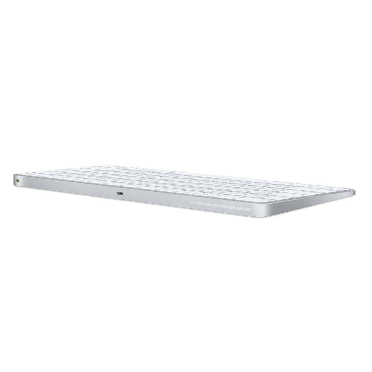 Apple Magic - USB Wired + Bluetooth Wireless Keyboard in Aluminium / White (QWERTZ German)