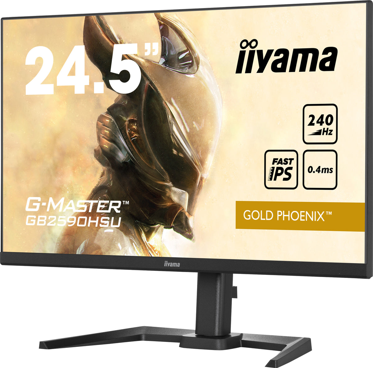 iiyama G-MASTER GB2590HSU-B5 - 62.2 cm (24.5&quot;) - 1920 x 1080 pixels FHD LCD Monitor