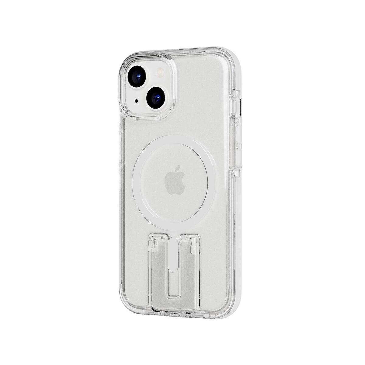 Tech21 Evo Crystal with MagSafe for iPhone 14 in Transparent / White