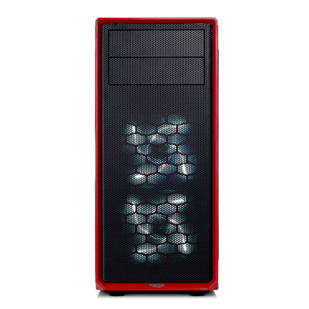 Fractal Design Focus G - ATX Mid Tower Case in Black / Red