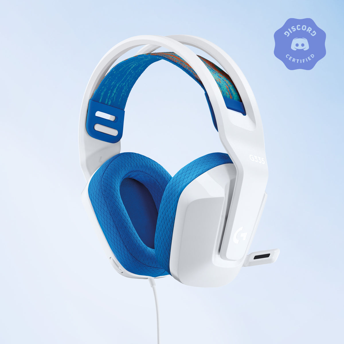 Logitech G - G335 Wired Gaming Headset in White