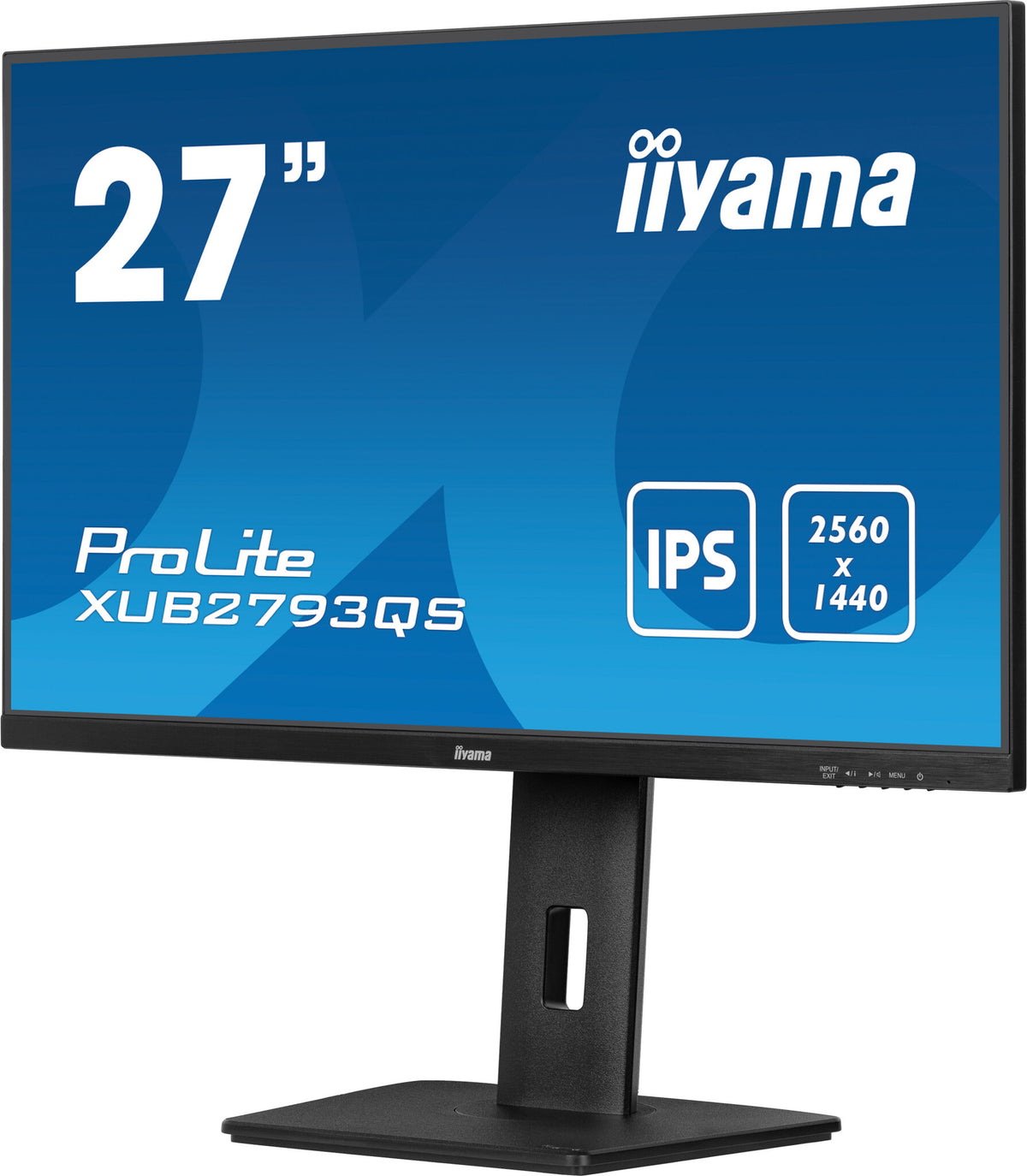 iiyama ProLite XU2793QS-B6 - 68.6 cm (27&quot;) - 2560 x 1440 pixels 2K Ultra HD LED Monitor