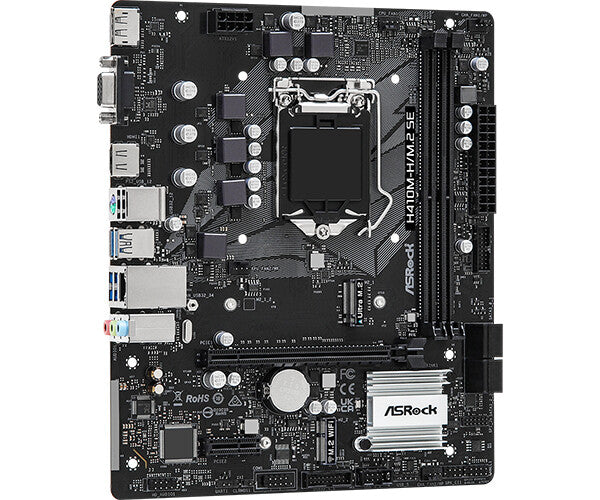 Asrock H410M-H/M.2 SE micro ATX motherboard - Intel® H370 LGA 1200