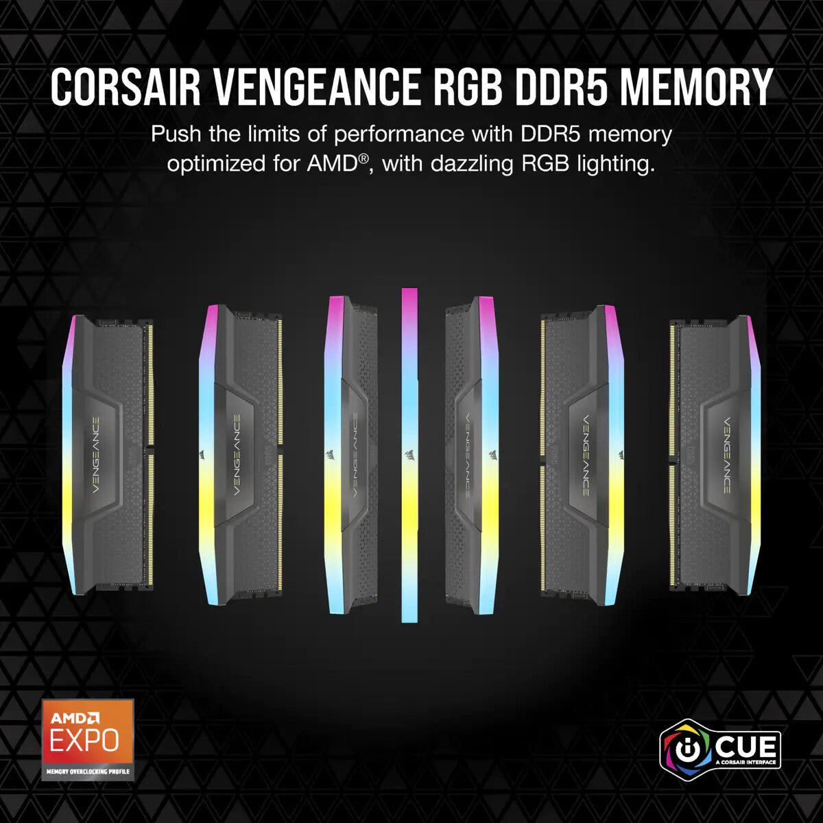 Corsair Vengeance RGB - 32 GB 2 x 16 GB DDR5 5200 MHz memory module
