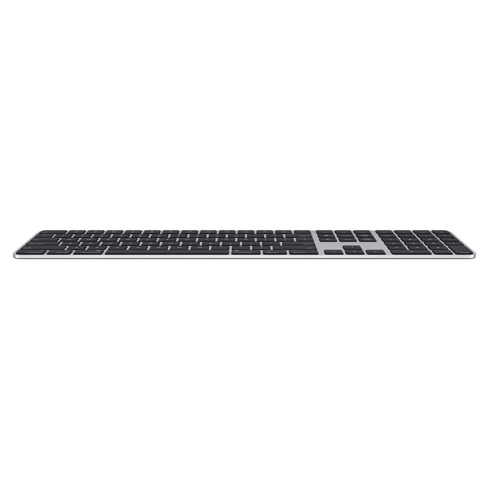 Apple Magic - USB Wired + Bluetooth Keyboard in Black / Silver (QWERTZ Swiss)