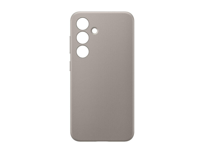 Samsung Vegan Leather Case for Galaxy S24 in Taupe