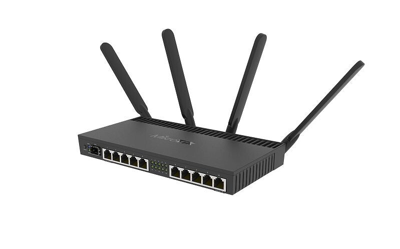 Mikrotik RB4011iGS - Gigabit Ethernet Dual-band (2.4 GHz / 5 GHz) Wi-Fi 5 Wireless Router