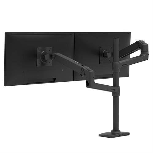 Ergotron LX Series LX Dual Stacking Arm Tall Pole Matte Black 101.6 cm (40) Desk&quot;