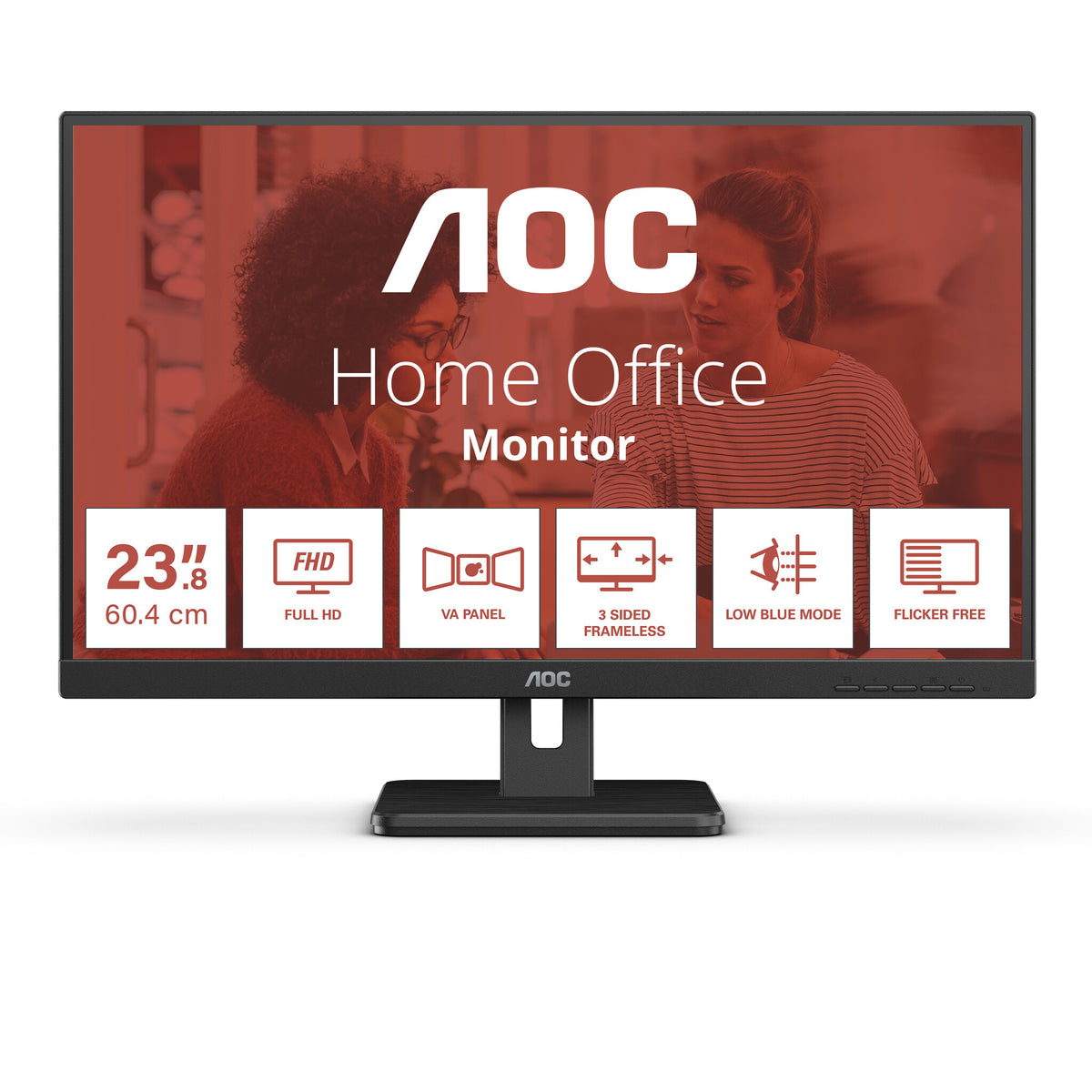 AOC 24E3UM - 61 cm (24&quot;) - 1920 x 1080 pixels FHD Monitor