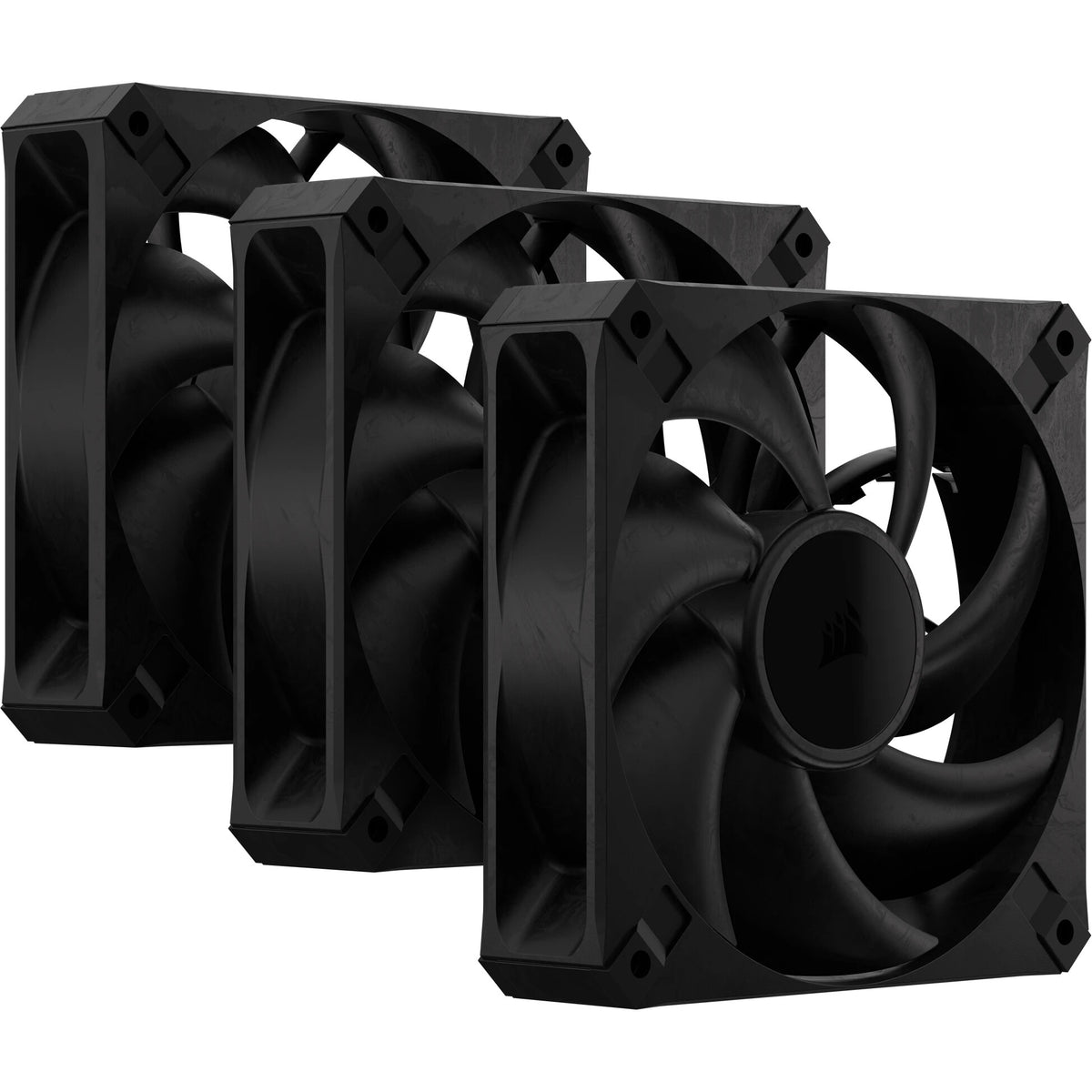 Corsair RS120 MAX - Computer Case Fan in Black - 120mm (Pack of 3)