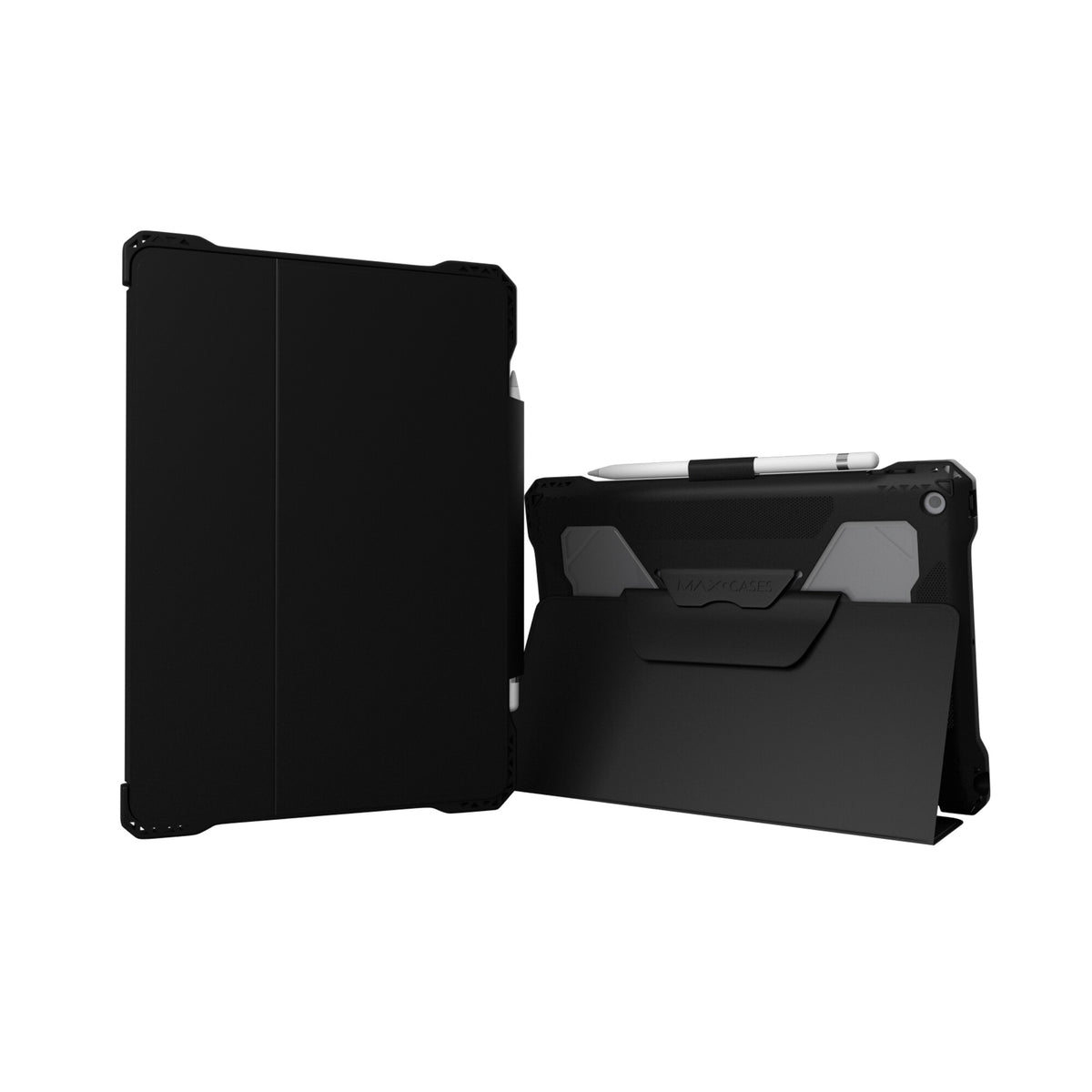 MAXCases Extreme Folio-X2 for 10.2&quot; iPad in Black