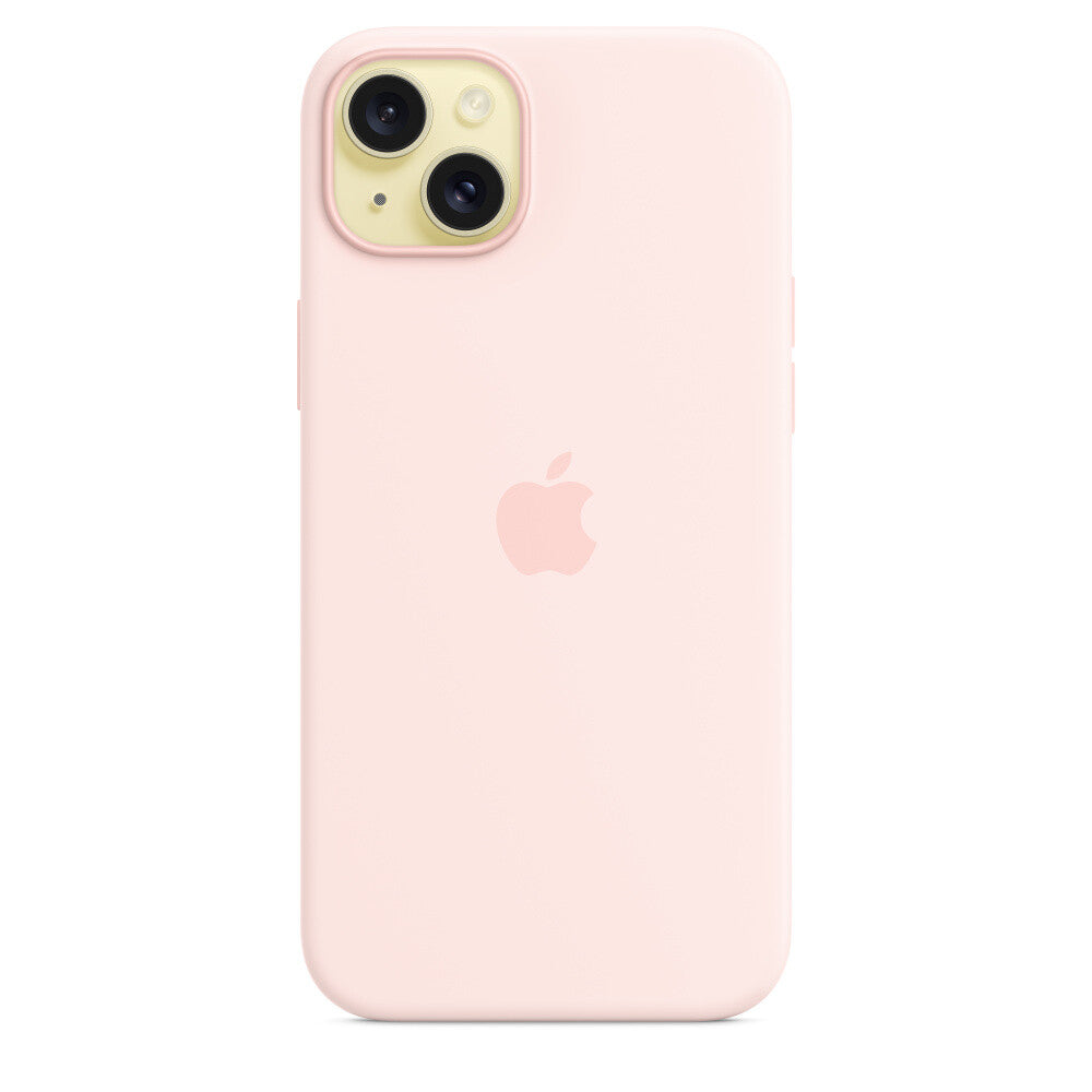 Apple MT143ZM/A - Silicone Case with MagSafe for iPhone 15 Plus in Pink