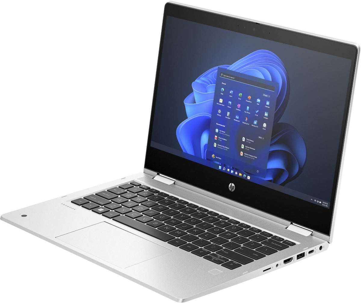 HP Pro x360 435 G10 Laptop 33.8 cm (13.3&quot;) Touchscreen Full HD AMD Ryzen™ 5 7530U 8 GB DDR4-SDRAM 256 GB SSD Wi-Fi 6E (802.11ax) Windows 11 Pro Silver
