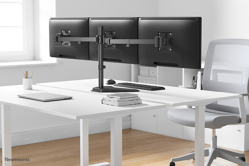 Neomounts FPMA-D550DD3BLACK - Desk monitor desk stand for 33 cm (13&quot;) to 68.6 cm (27&quot;)