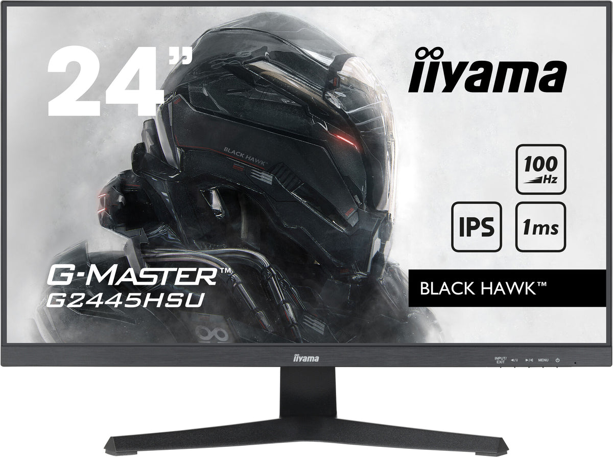 iiyama G-MASTER G2445HSU-B1 - 61 cm (24&quot;) - 1920 x 1080 pixels FHD LED Monitor