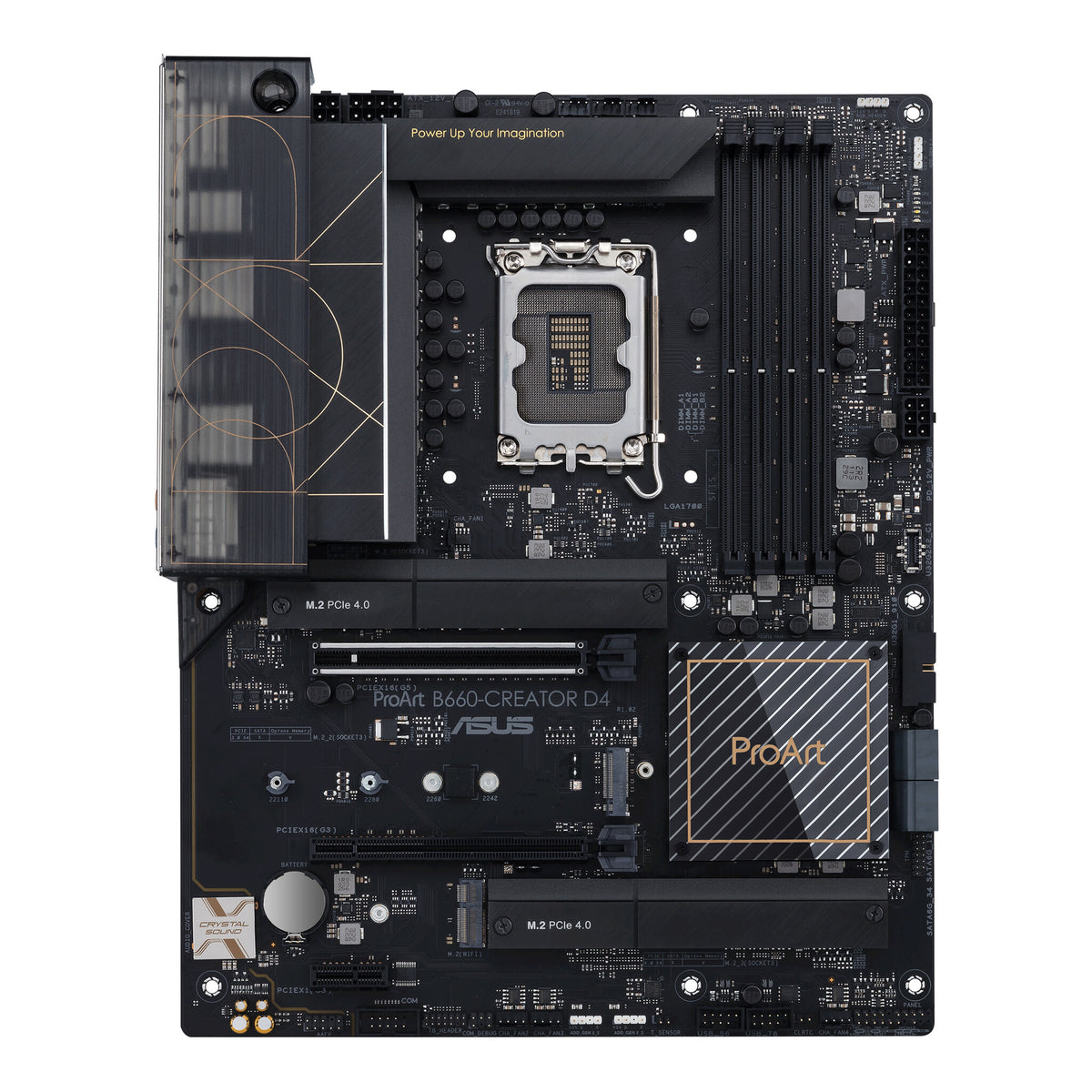 ASUS PROART B660-CREATOR D4  ATX motherboard - Intel B660 LGA 1700