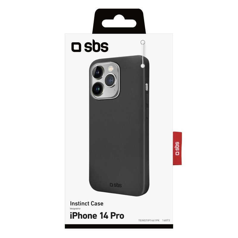 SBS Instinct mobile phone case for iPhone 14 Pro in Black