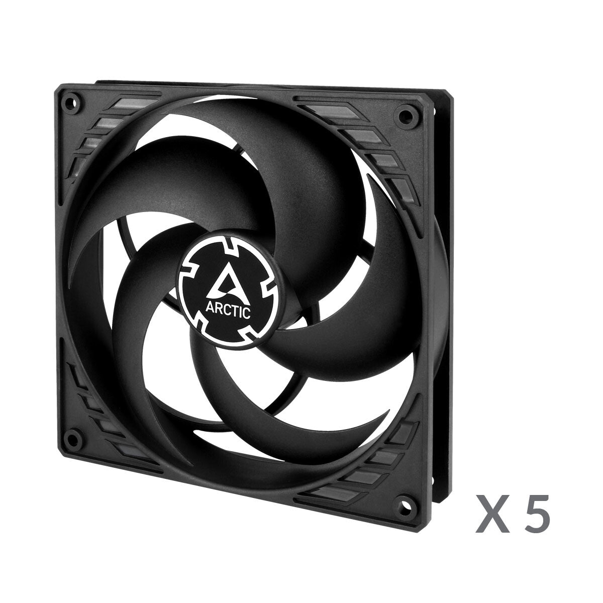 ARCTIC P14 - Computer Case Fan in Black - 140mm (Pack of 5)