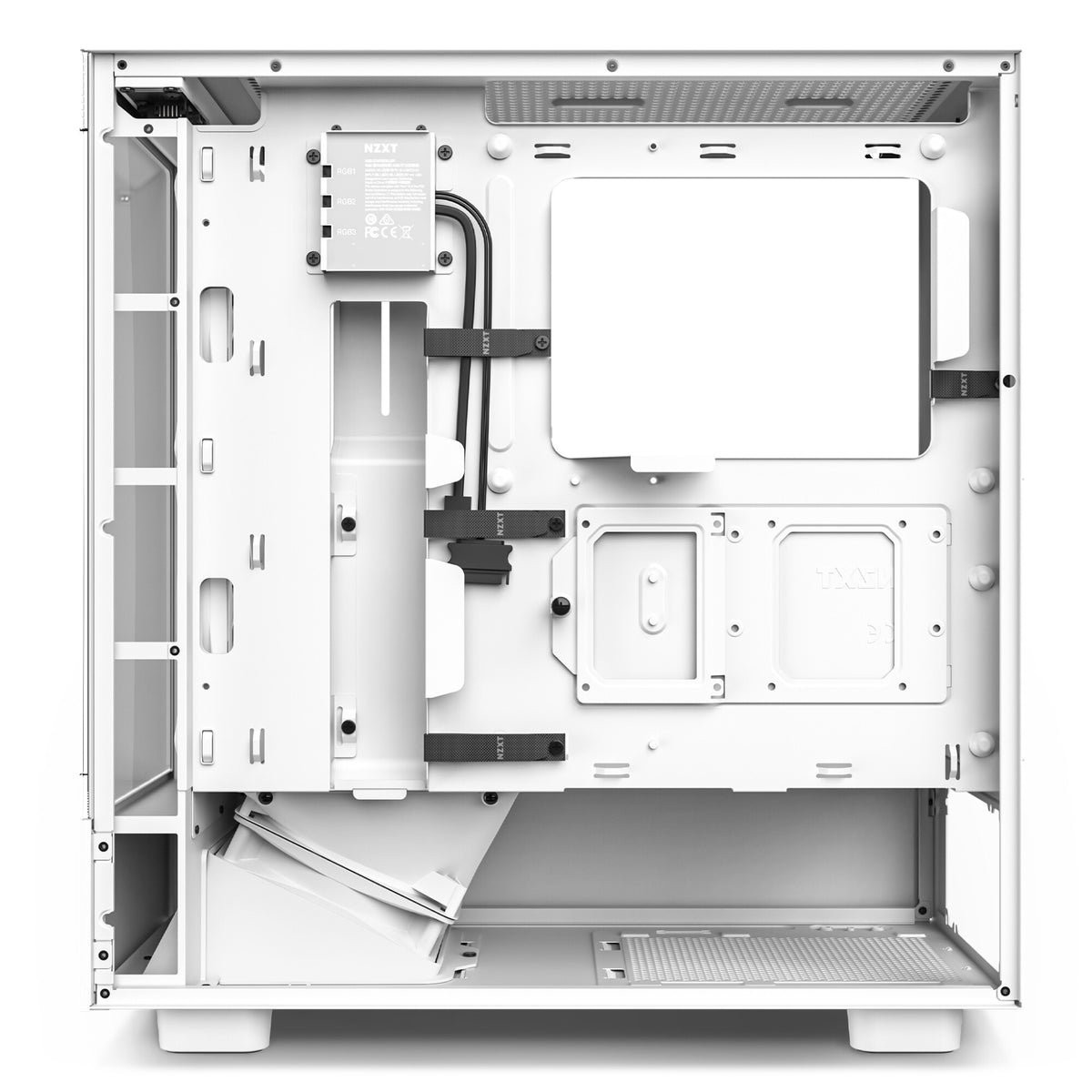 NZXT H5 Elite - ATX Mid Tower Case in White