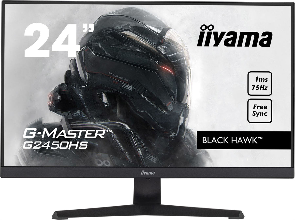iiyama G-MASTER G2450HS-B1 Computer Monitor 60.5 cm (23.8&quot;) 1920 x 1080 pixels Full HD LED