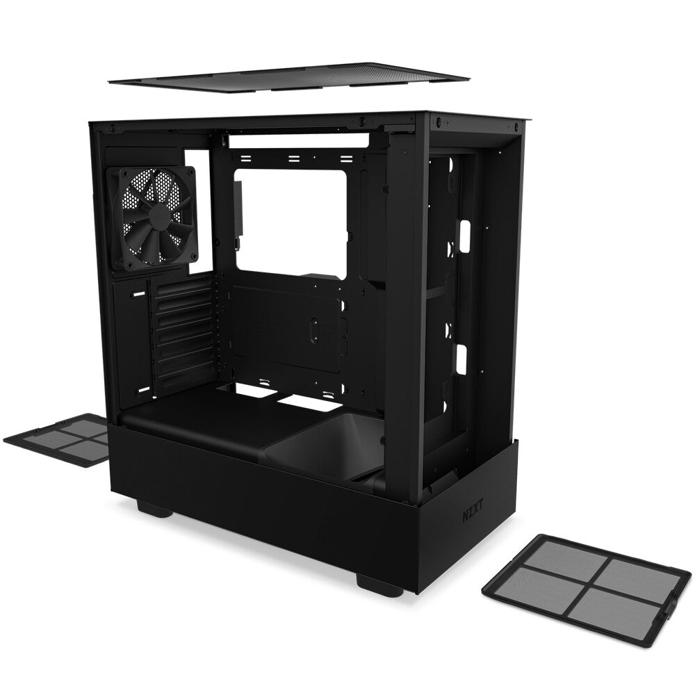 NZXT H5 Flow RGB - ATX Mid Tower Case in Black
