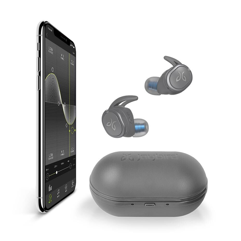 JayBird RUN XT True Wireless Headphones Headset In ear Calls Music Blu Clove Technology