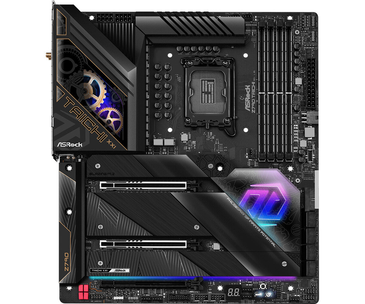 Asrock Z790 Taichi Extended ATX motherboard - Intel Z790 LGA 1700