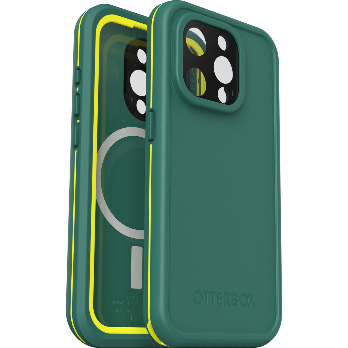 OtterBox Frē Series for iPhone 15 Pro in Pine (Green)