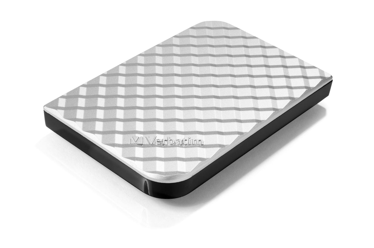 Verbatim Store &#39;n&#39; Go USB 3.0 Hard Drive in Silver - 2 TB