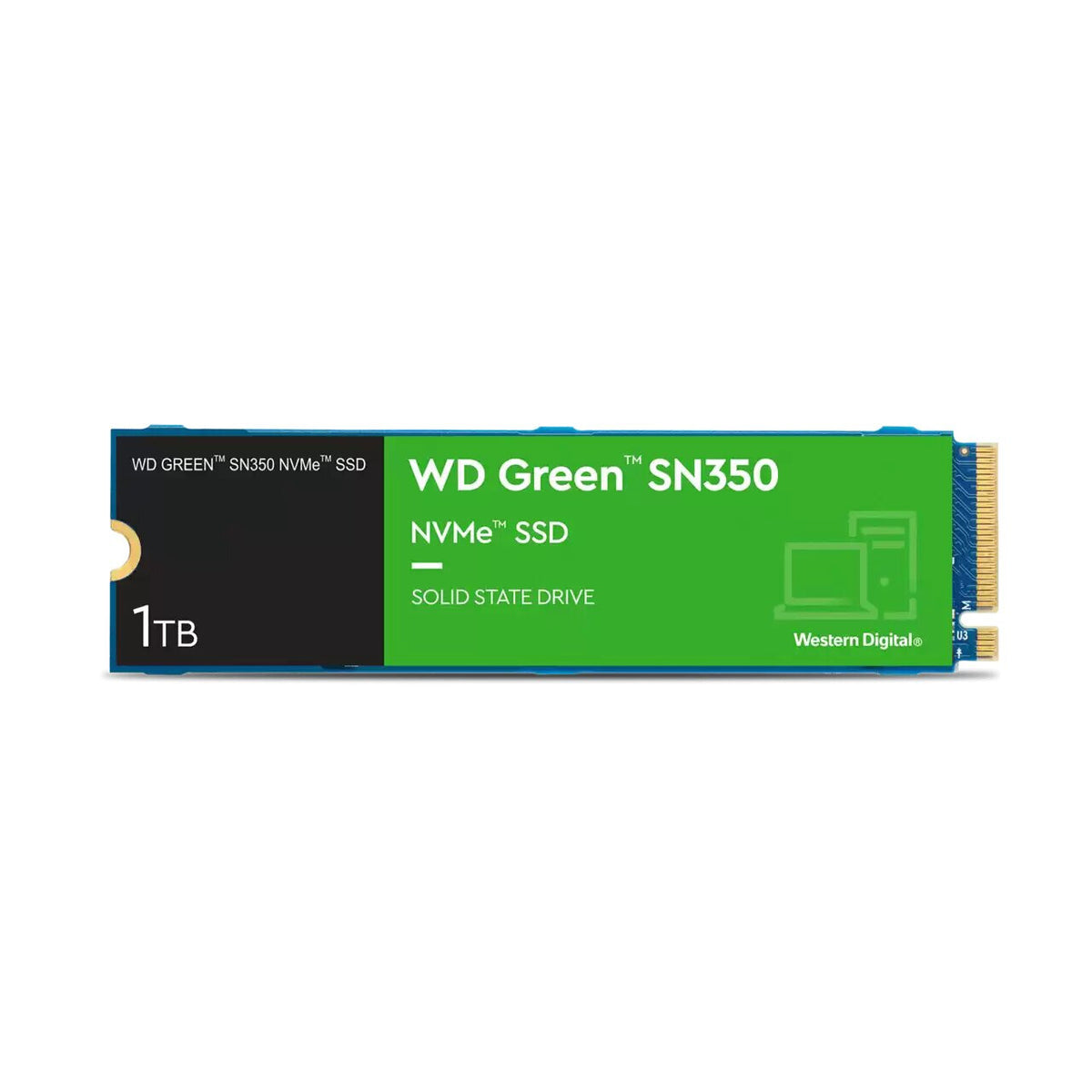 Western Digital WD Green - PCI Express QLC NVMe M.2 SDD - 1 TB