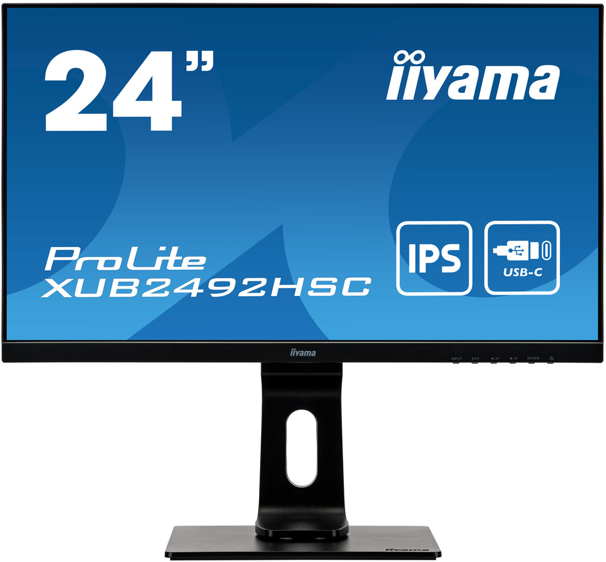 iiyama ProLite XUB2492HSC-B1 - 60.5 cm (23.8&quot;) - 1920 x 1080 pixels FHD LCD Monitor