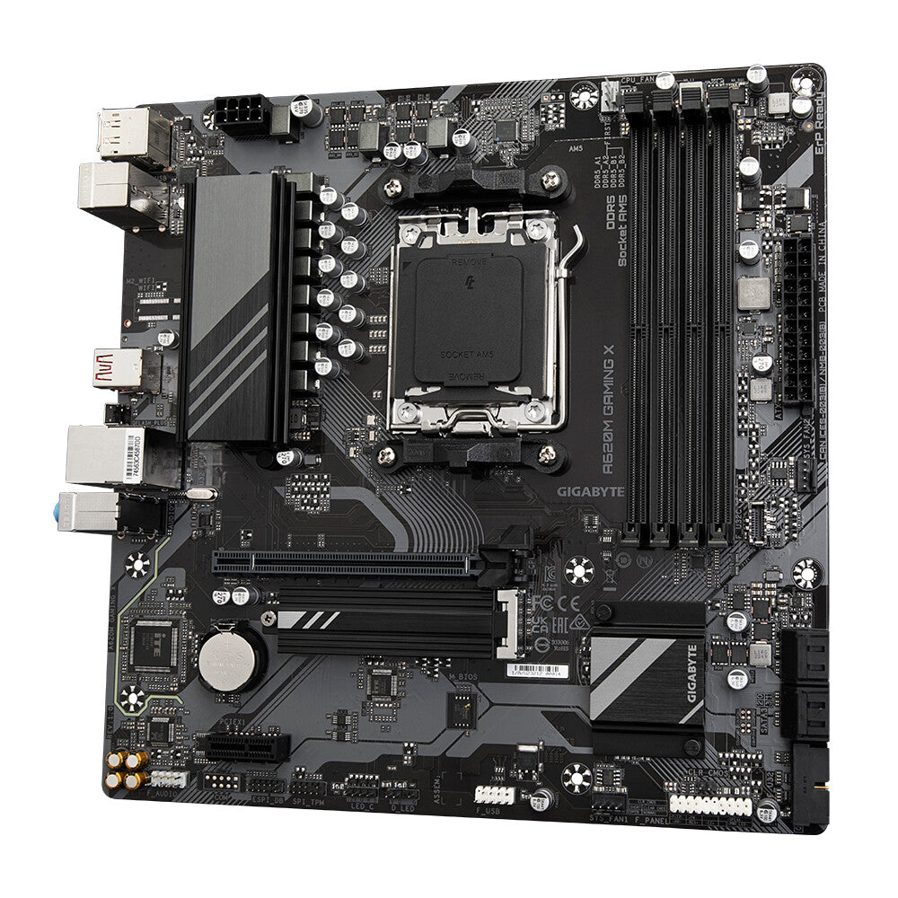 Gigabyte A620M GAMING X - AMD A620 Socket Micro ATX Motherboard